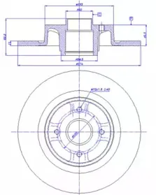 Тормозной диск CAR купить
