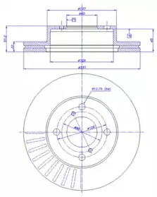 Тормозной диск CAR купить