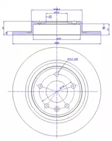 Тормозной диск CAR купить