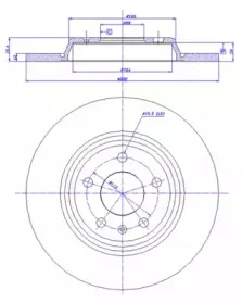 Тормозной диск CAR купить
