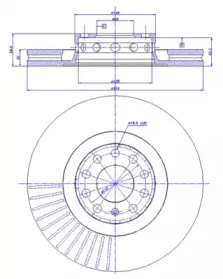 Тормозной диск CAR купить