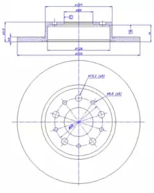 Тормозной диск CAR купить