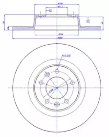 Тормозной диск CAR купить