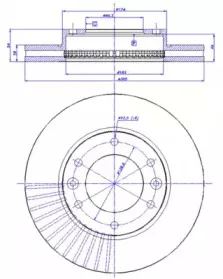 Тормозной диск CAR купить