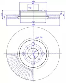 Тормозной диск CAR купить