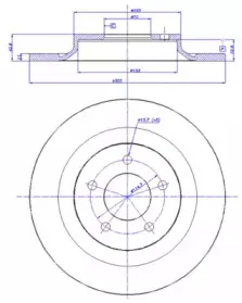 Тормозной диск CAR купить