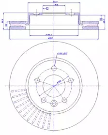 Тормозной диск CAR купить