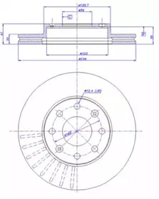 Тормозной диск CAR купить