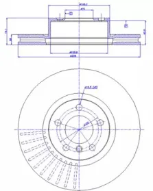 Тормозной диск CAR купить