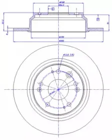Тормозной диск CAR купить