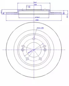 Тормозной диск CAR купить
