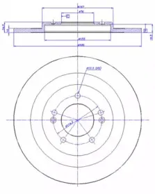 Тормозной диск CAR купить