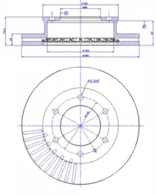 Тормозной диск CAR купить