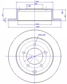 Тормозной диск CAR купить