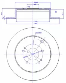 Тормозной диск CAR купить