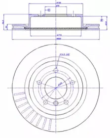 Тормозной диск CAR купить