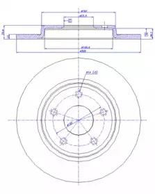 Тормозной диск CAR купить