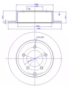 Тормозной диск CAR купить