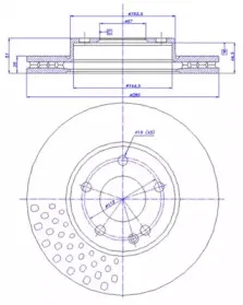 Тормозной диск CAR купить