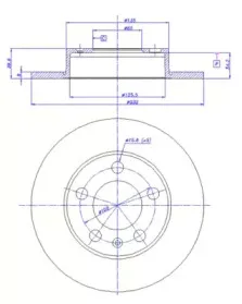 Тормозной диск CAR купить
