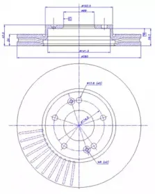 Тормозной диск CAR купить
