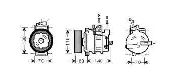 Компрессор, кондиционер AVA QUALITY COOLING купить