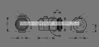Компрессор, кондиционер AVA QUALITY COOLING купить