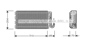 Испаритель, кондиционер AVA QUALITY COOLING купить
