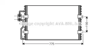 Конденсатор, кондиционер AVA QUALITY COOLING купить