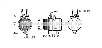 Компрессор, кондиционер AVA QUALITY COOLING купить
