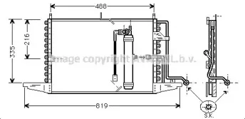 Конденсатор, кондиционер AVA QUALITY COOLING купить