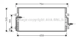Конденсатор, кондиционер AVA QUALITY COOLING купить