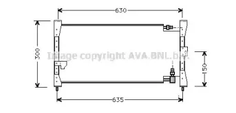 Конденсатор, кондиционер AVA QUALITY COOLING купить