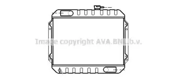 Радиатор, охлаждение двигателя AVA QUALITY COOLING купить