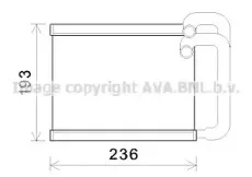 Теплообменник, отопление салона AVA QUALITY COOLING купить