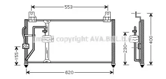 Конденсатор, кондиционер AVA QUALITY COOLING купить
