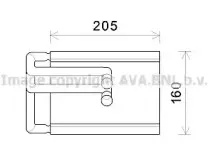 Теплообменник, отопление салона AVA QUALITY COOLING купить