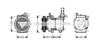 Компрессор, кондиционер AVA QUALITY COOLING купить