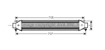Интеркулер AVA QUALITY COOLING купить