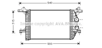Интеркулер AVA QUALITY COOLING купить