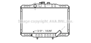 Радиатор, охлаждение двигателя AVA QUALITY COOLING купить