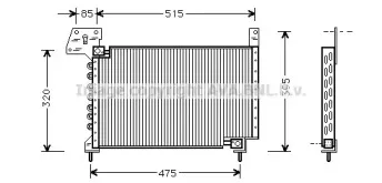 Конденсатор, кондиционер AVA QUALITY COOLING купить