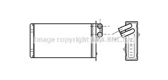 Теплообменник, отопление салона AVA QUALITY COOLING купить