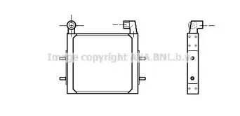 масляный радиатор, двигательное масло AVA QUALITY COOLING купить
