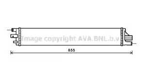 Радиатор, охлаждение двигателя AVA QUALITY COOLING купить