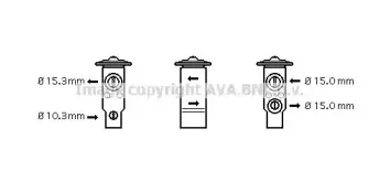Расширительный клапан, кондиционер AVA QUALITY COOLING купить