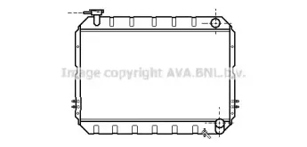 Радиатор, охлаждение двигателя AVA QUALITY COOLING купить