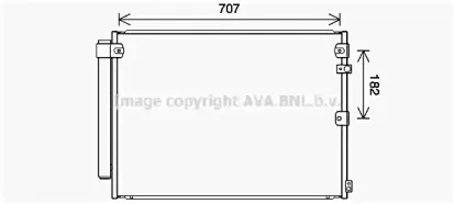 Конденсатор, кондиционер AVA QUALITY COOLING купить