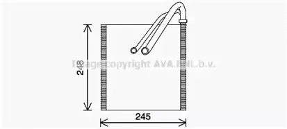 Испаритель, кондиционер AVA QUALITY COOLING купить