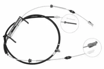 Трос, стояночная тормозная система NIPPARTS купить